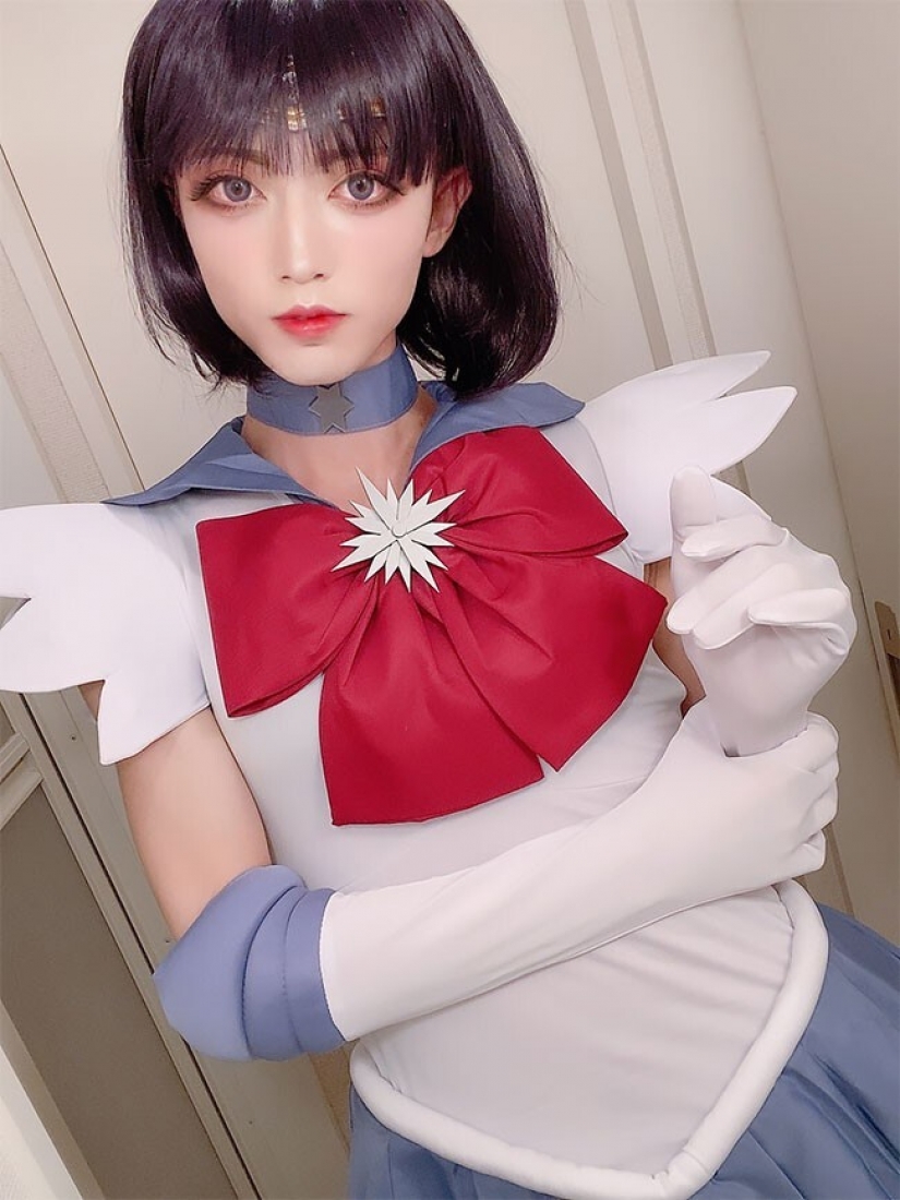 Evangelion do Sailor Moon: Cómo un chico de Japón cosplays princesas de anime Evangelion do Sailor Moon: Cómo un chico de Japón cosplays princesas de anime
