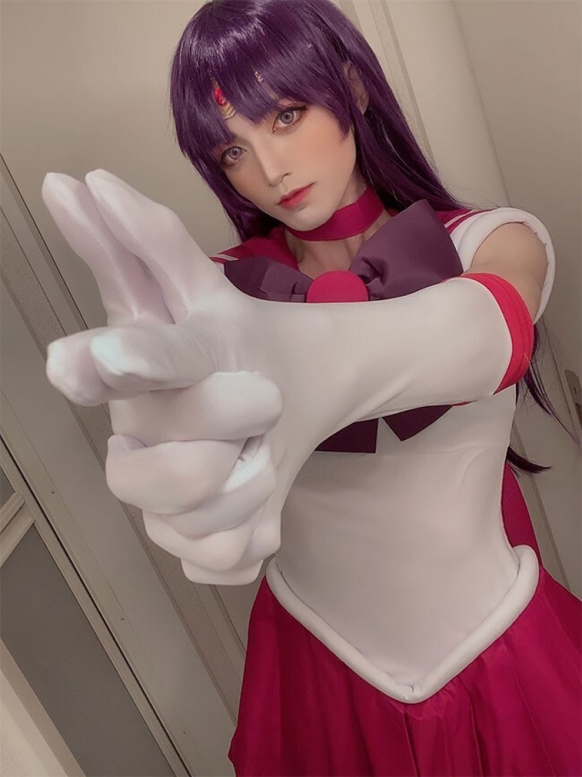 Evangelion do Sailor Moon: Cómo un chico de Japón cosplays princesas de anime Evangelion do Sailor Moon: Cómo un chico de Japón cosplays princesas de anime