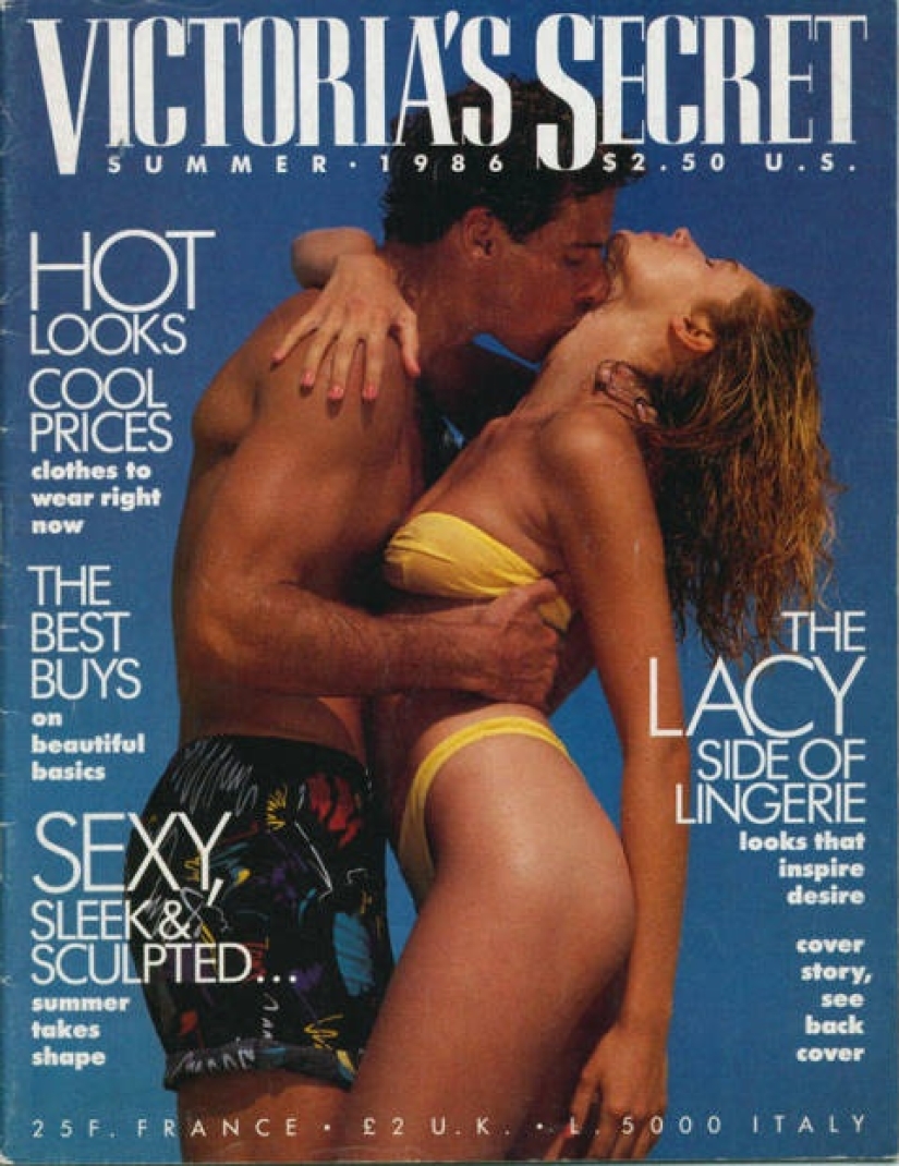 Evolución del Catálogo de Ropa interior de Victoria's Secret