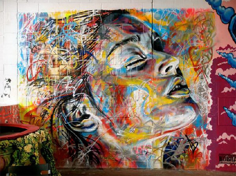 Examples of amazing street art by David Walker Examples of amazing street art by David Walker