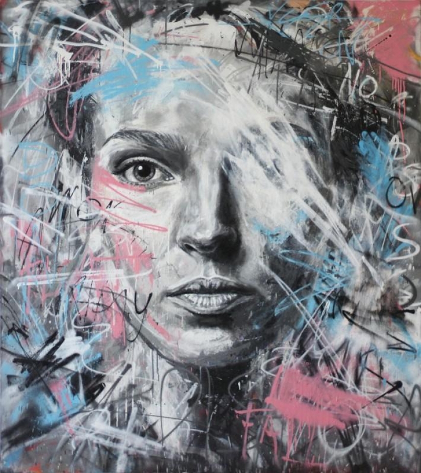 Examples of amazing street art by David Walker Examples of amazing street art by David Walker