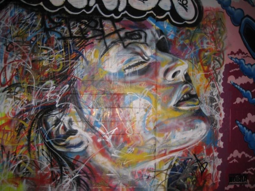 Examples of amazing street art from David Walker