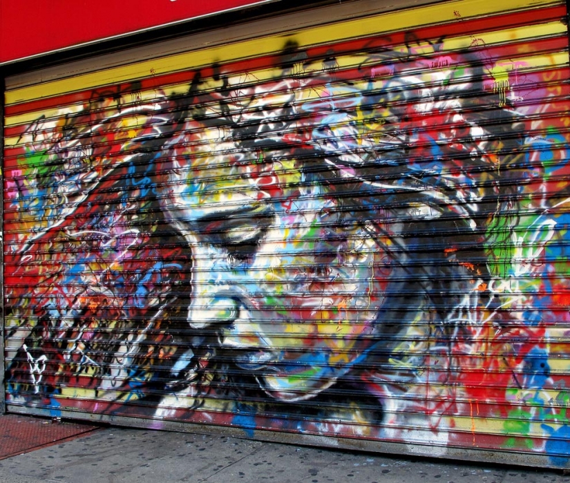 Examples of amazing street art by David Walker Examples of amazing street art by David Walker