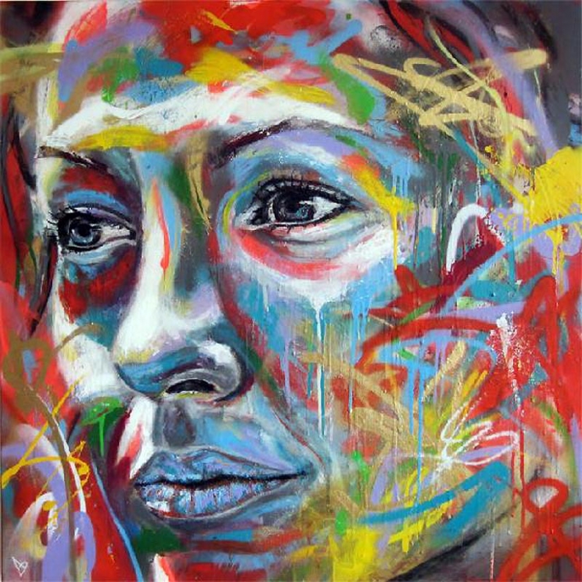 Examples of amazing street art from David Walker