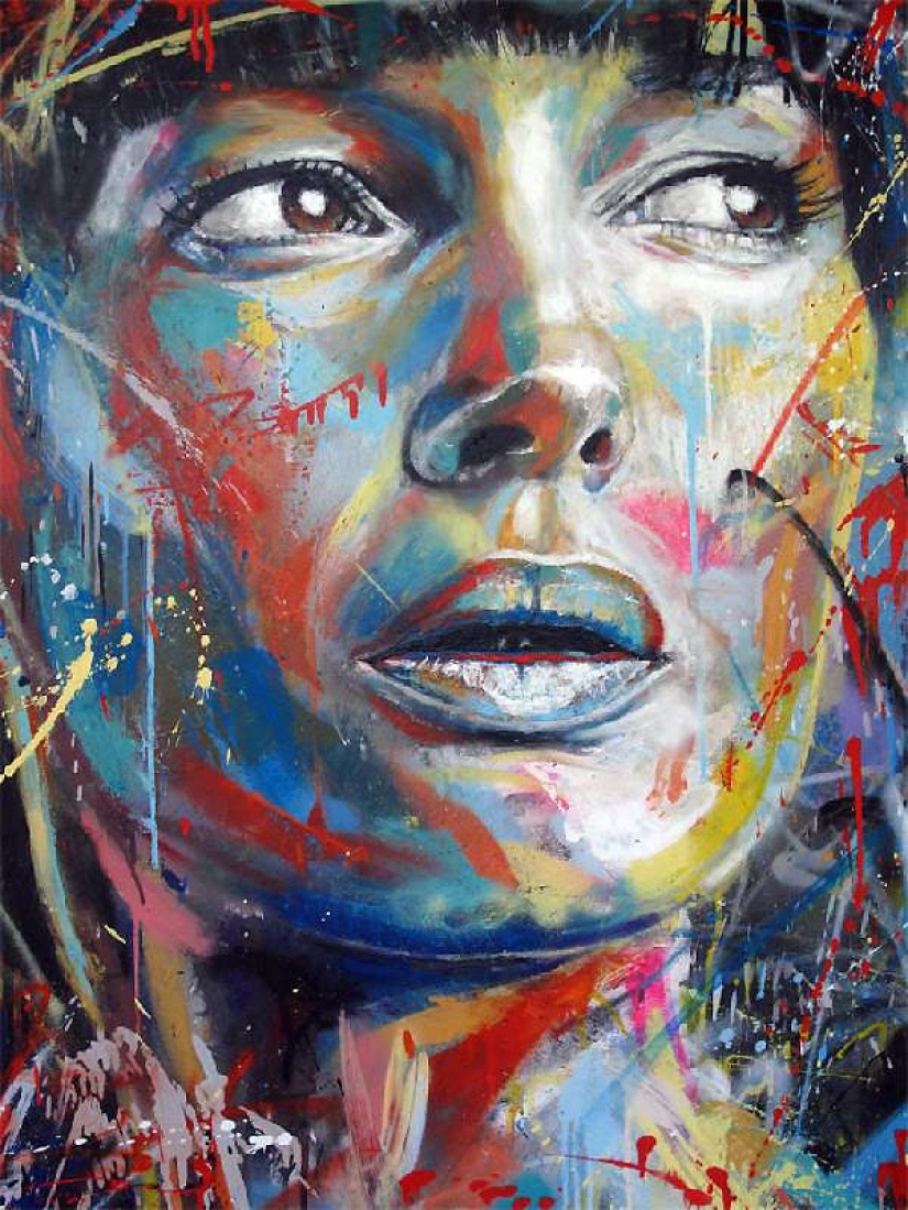 Examples of amazing street art by David Walker Examples of amazing street art by David Walker