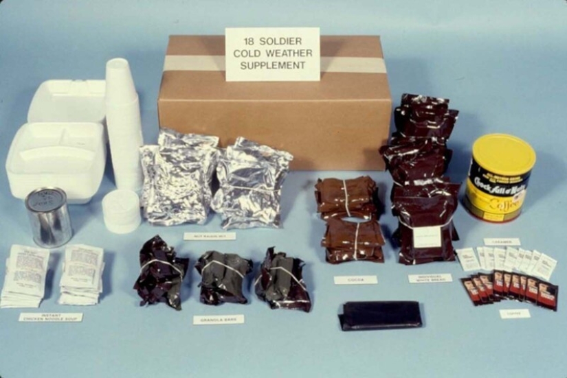 Experimental equipment for the US Army, which was developed in 1970-1990