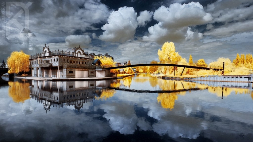 Fairy world in infrared light