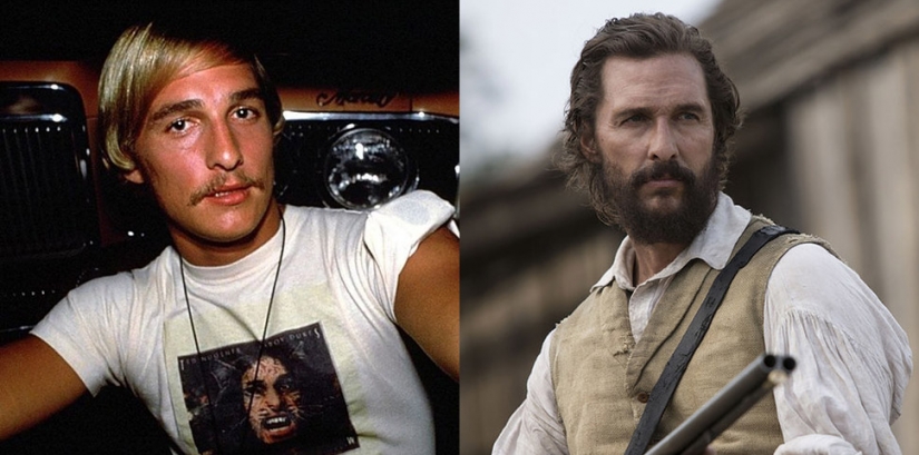 Famous actors in their first movies now