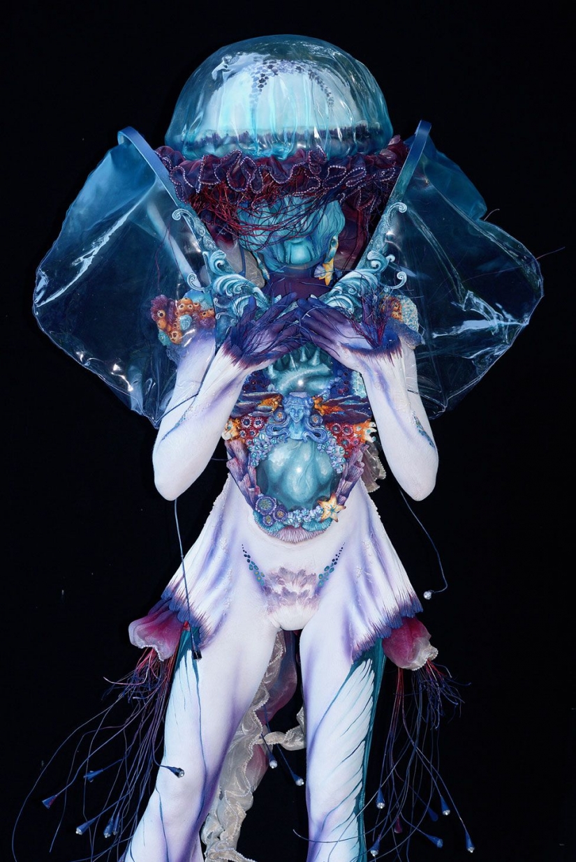 Festival Mundial de Bodypainting: modelos transformados en increíbles obras de arte