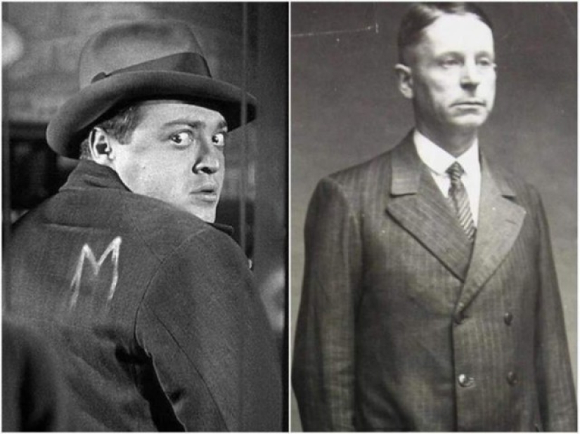 Find 10 differences: famous maniacs in movies and in real life