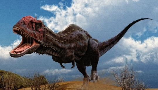 Find out where your home would have been at a time when dinosaurs roamed the Earth