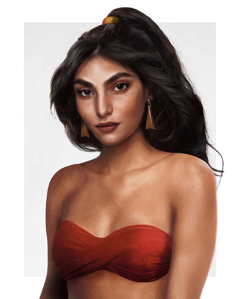 Finnish artist turned Disney heroes and villains into real people