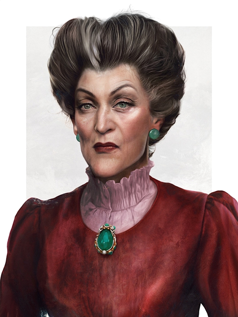 Finnish artist turned Disney heroes and villains into real people