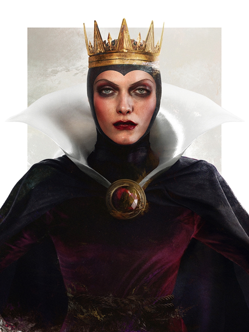 Finnish artist turned Disney heroes and villains into real people
