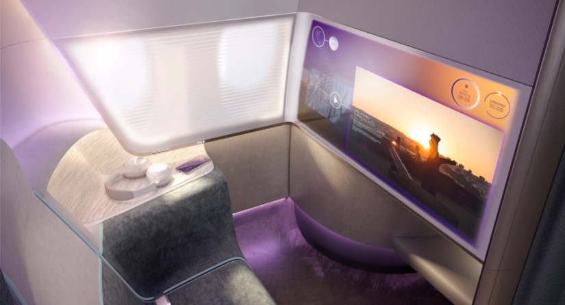 Flights after the pandemic: how can airplane cabins look like with a new protective design