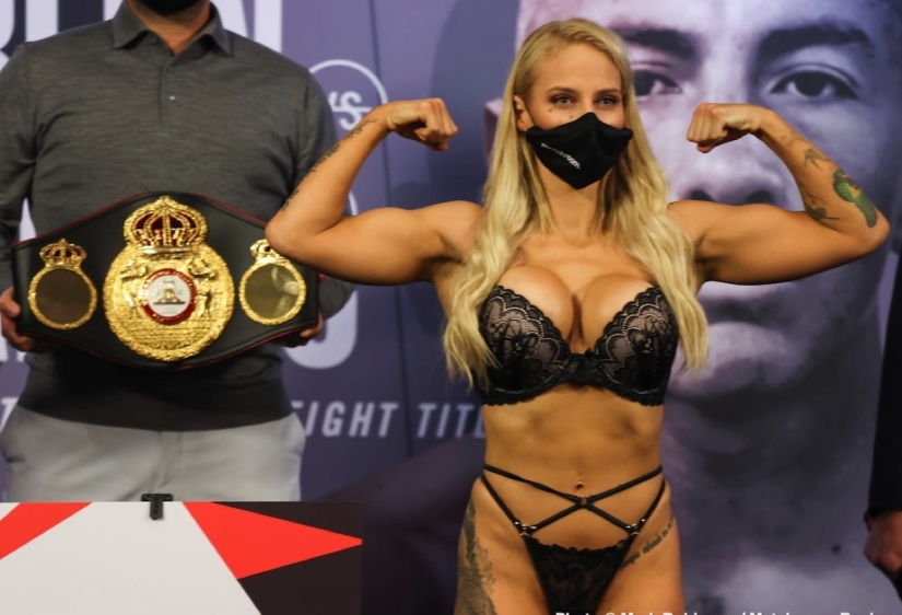 Fly in the ointment: The boxing star received negative comments about his appearance from a subscriber