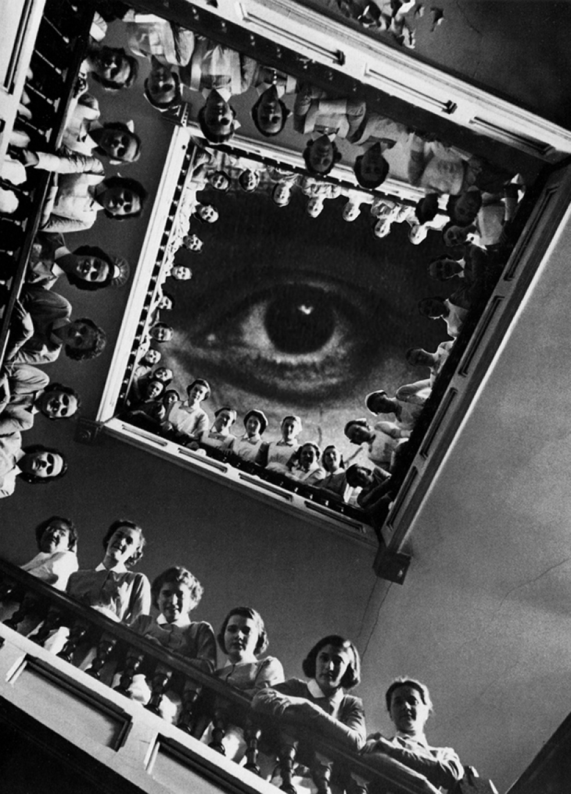 Fobias raras traídas a la vida en una serie de collages siniestros