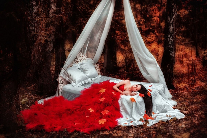 Forest Princess and mermaids: Perm photographer takes fabulous beauties in the forests of the Kama region Forest Princess and mermaids: Perm photographer takes fabulous beauties in the forests of the Kama region