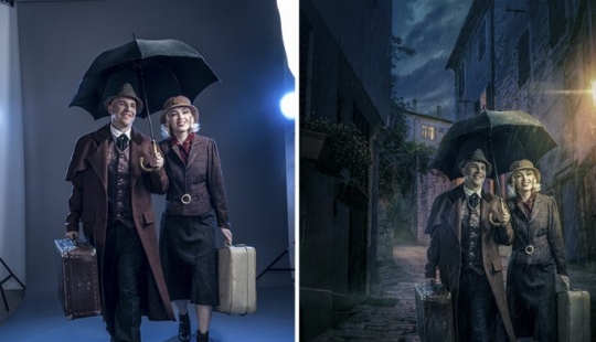 Fotógrafo transforma tomas de la vida real en mundos fantásticos