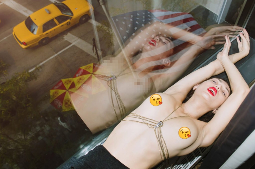 "Fucking New York": hermosas chicas desnudas haciendo el amor con la ciudad