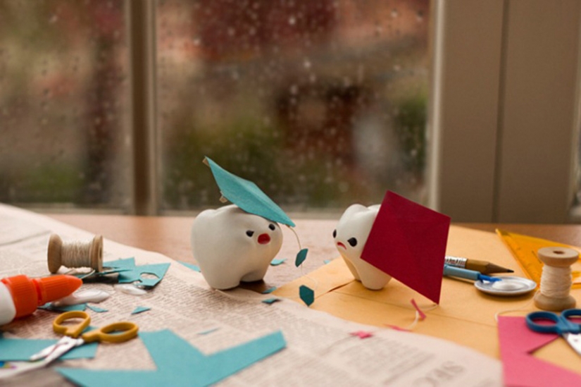 Funny adventure of milk teeth from Inga Lee