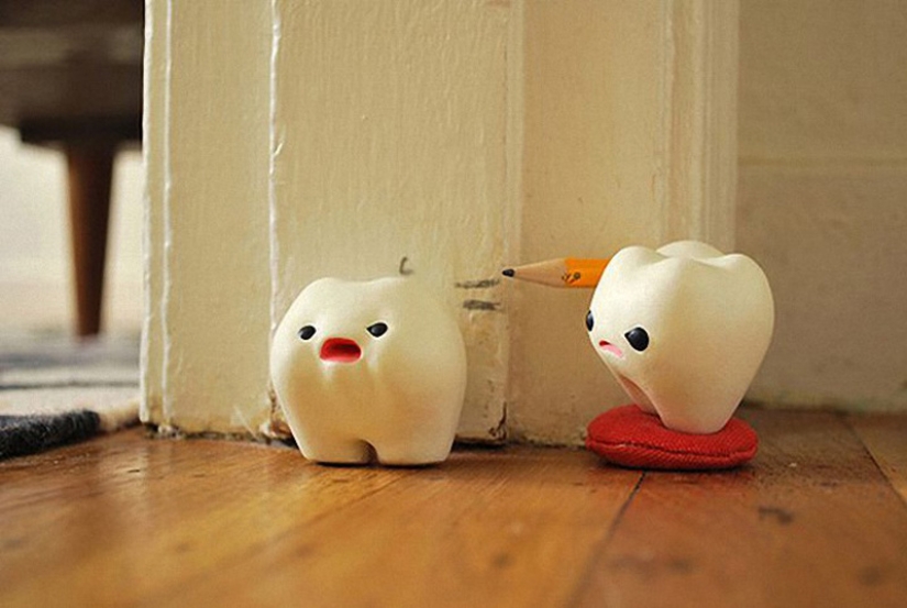 Funny adventure of milk teeth from Inga Lee