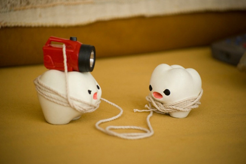 Funny adventure of milk teeth from Inga Lee
