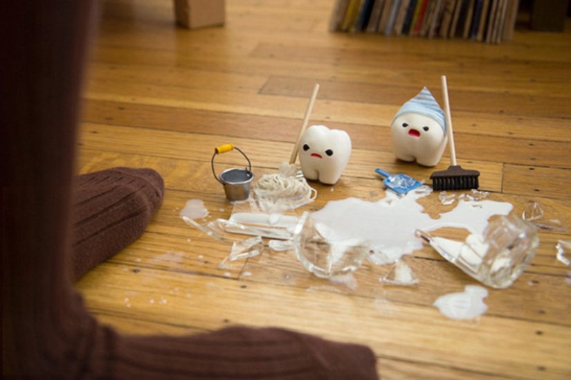 Funny adventure of milk teeth from Inga Lee