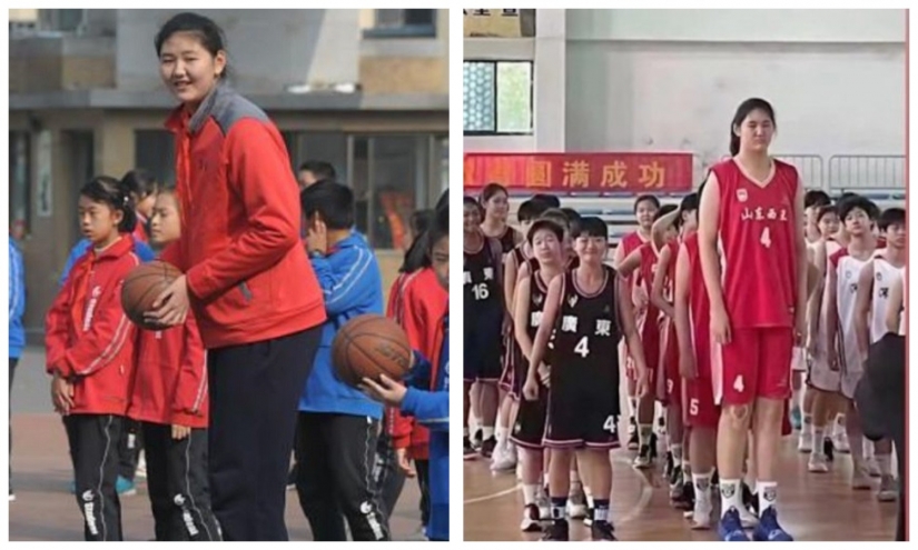 Futura estrella del baloncesto: Una colegiala de 14 años de China impresiona con un gran crecimiento Futura estrella del baloncesto: Una colegiala de 14 años de China impresiona con un gran crecimiento