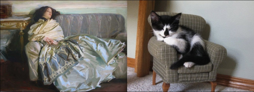 Gatos y arte Gatos y arte