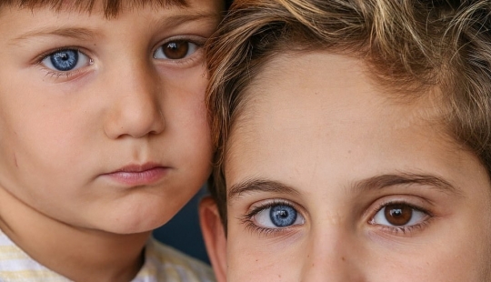 Genes multicolores: los hermanos de Turquía con heterocromía rara fascinan a primera vista Genes multicolores: los hermanos de Turquía con heterocromía rara fascinan a primera vista