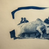 Georgian photographer uses a unique method of printing his photographs Georgian photographer uses a unique method of printing his photographs