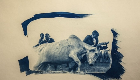 Georgian photographer uses a unique method of printing his photographs