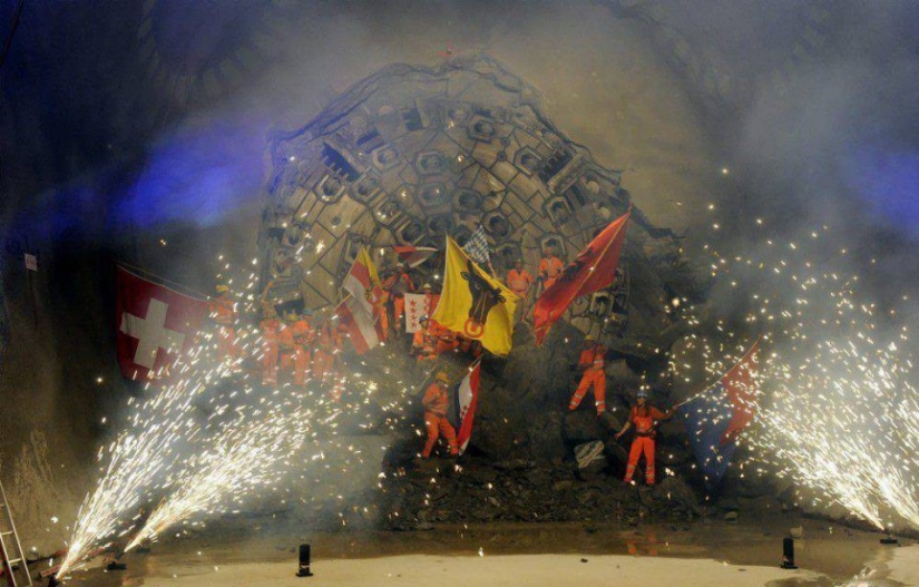 Gotthard - the longest tunnel in the world