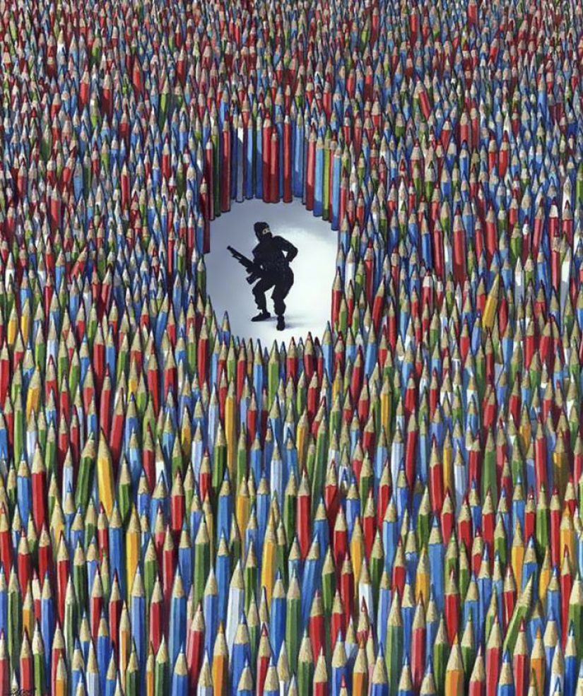 Hacia dónde va nuestro mundo: un caricaturista expone los problemas de la sociedad en ilustraciones demasiado honestas Hacia dónde va nuestro mundo: un caricaturista expone los problemas de la sociedad en ilustraciones demasiado honestas