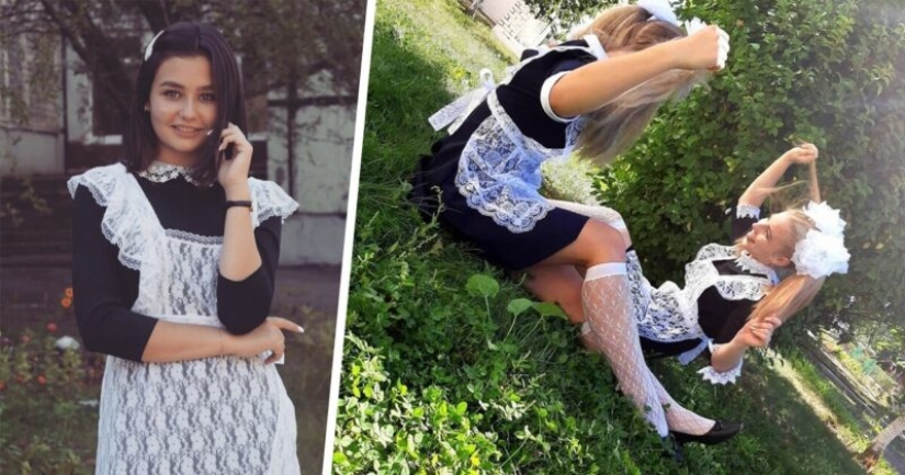 Heels, lipstick, lace and bows: dazzling 11th graders of 2020