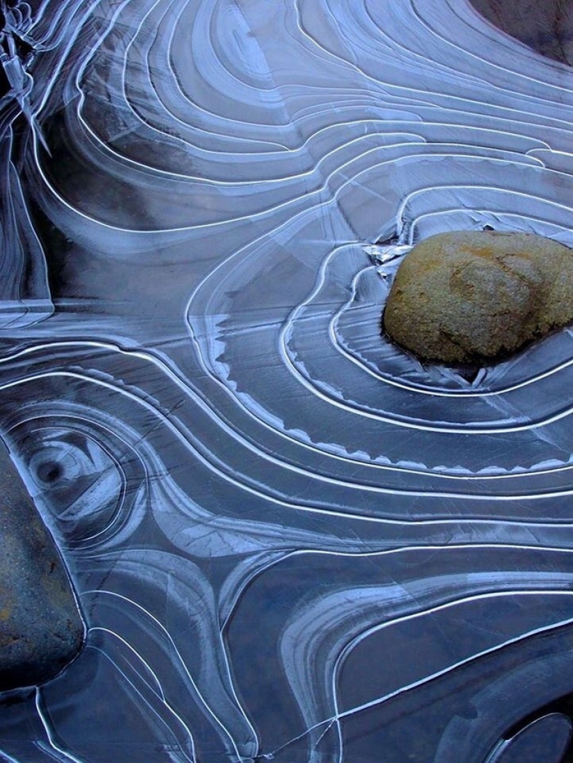 Helado de inspiración — 23 fotos de interesantes formaciones de hielo