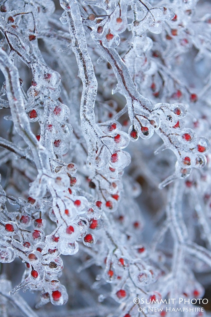 Helado de inspiración — 23 fotos de interesantes formaciones de hielo
