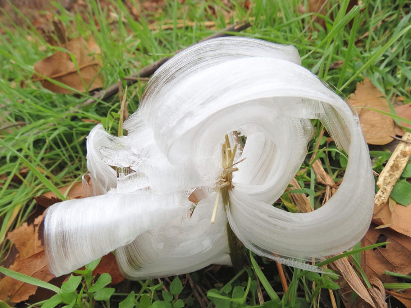 Helado de inspiración — 23 fotos de interesantes formaciones de hielo