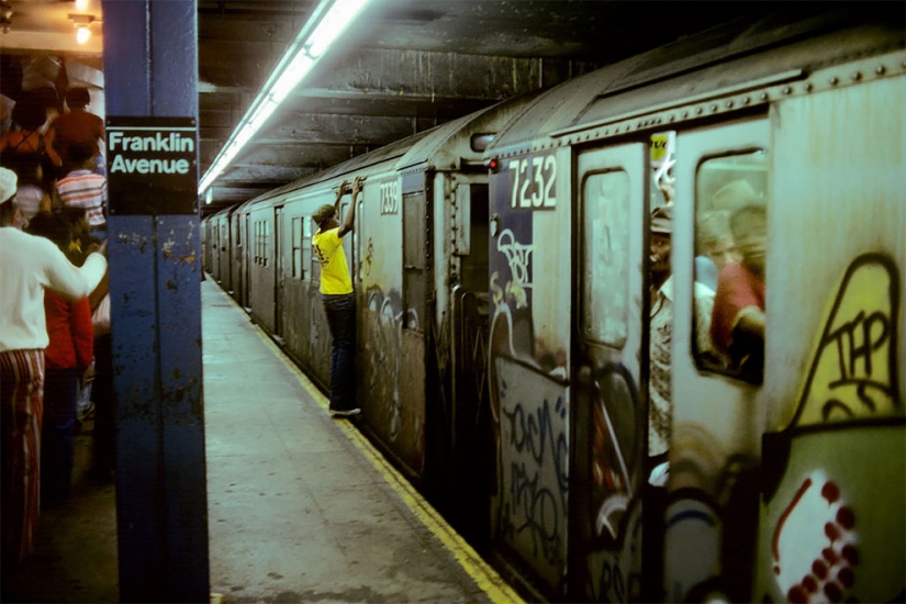 "Hell on wheels": stunning photos of the New York subway of the 80s "Hell on wheels": stunning photos of the New York subway of the 80s