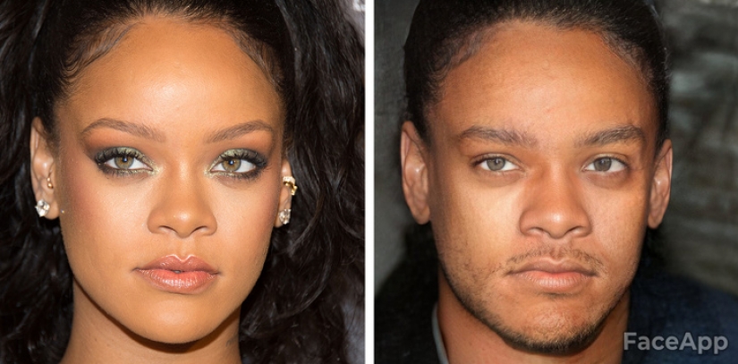 Here's what 16 celebrities would look like if they were born as men