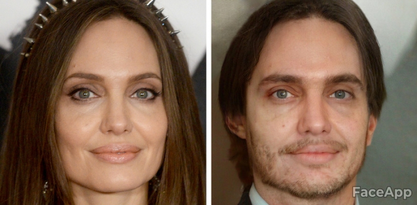 Here's what 16 celebrities would look like if they were born as men