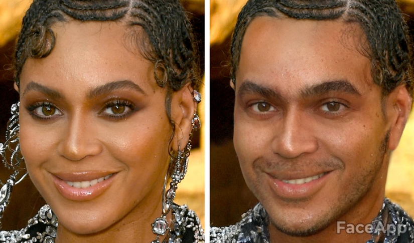 Here's what 16 celebrities would look like if they were born as men