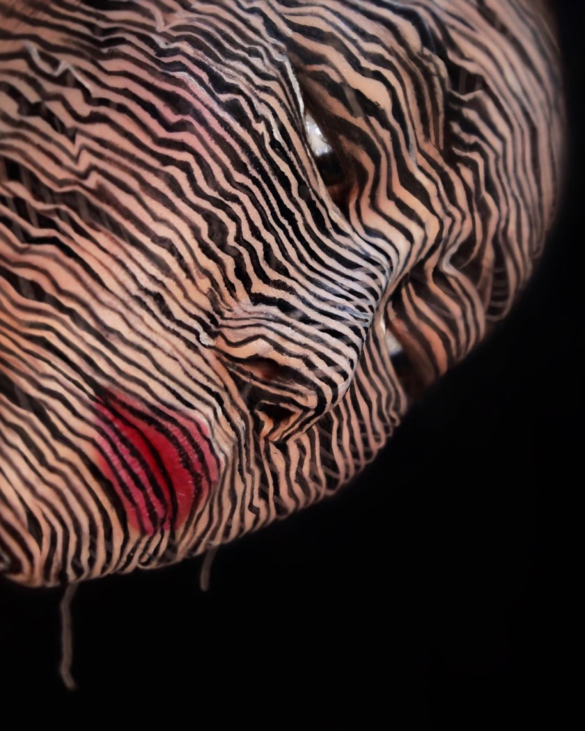 Hermosas quimeras: maquilladora de Corea explota el cerebro con ilusiones ópticas de maquillaje