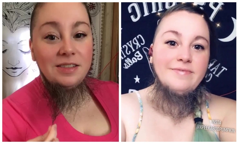 Hottabych, is that you? Why is a girl with a beard proud of thick facial hair Hottabych, is that you? Why is a girl with a beard proud of thick facial hair