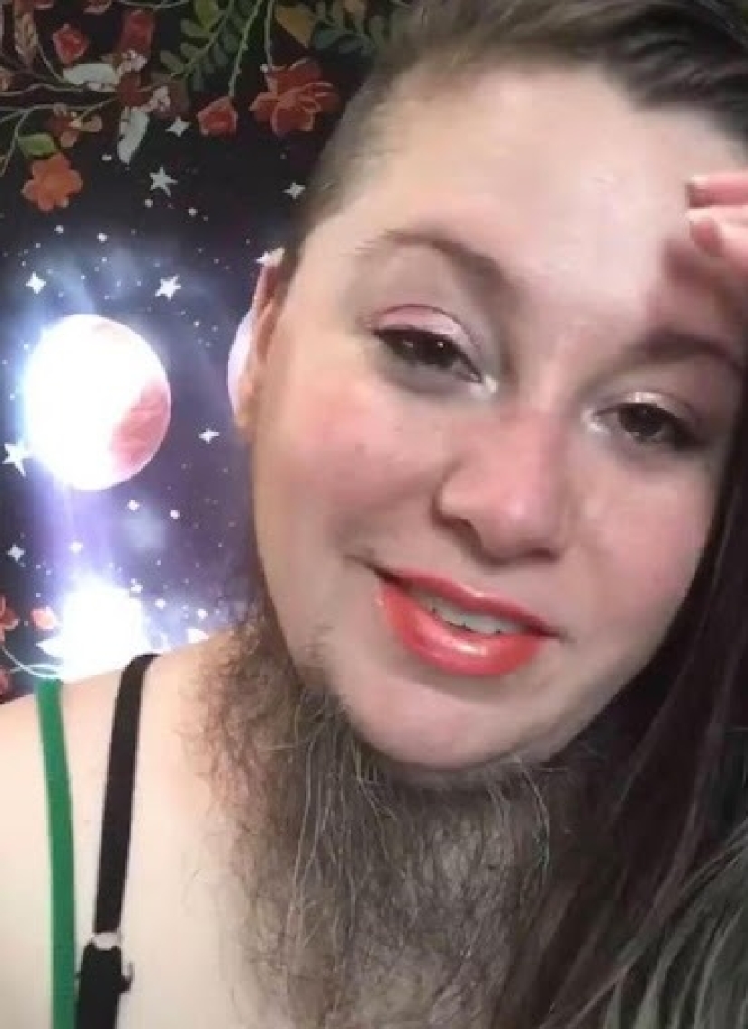 Hottabych, is that you? Why is a girl with a beard proud of thick facial hair Hottabych, is that you? Why is a girl with a beard proud of thick facial hair