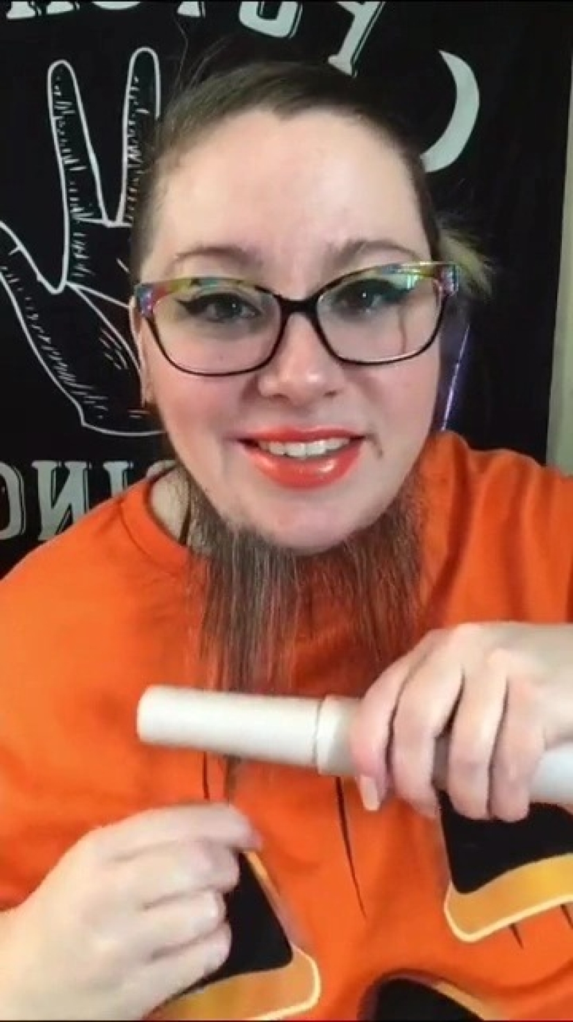 Hottabych, is that you? Why is a girl with a beard proud of thick facial hair Hottabych, is that you? Why is a girl with a beard proud of thick facial hair