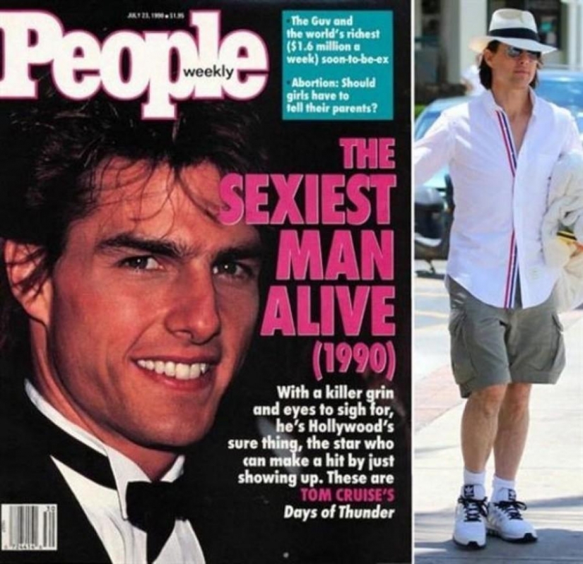 How did the sex symbols of the past decades