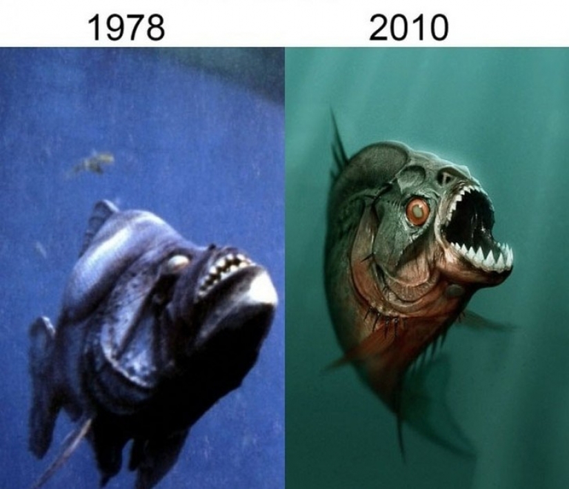 How do the characters of films change as a result of remakes and restarts