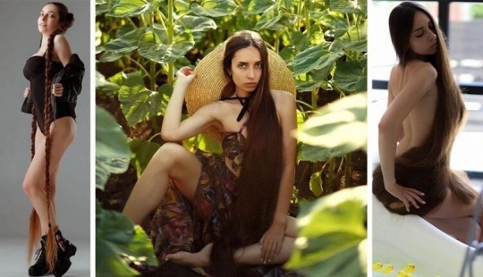 How does the Ukrainian Rapunzel Alyona Anufrieva, who works as a lawyer, live?